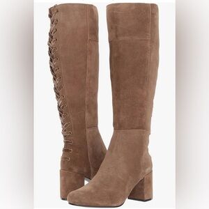 Very Volatile Suede Leather Lace Up Boots